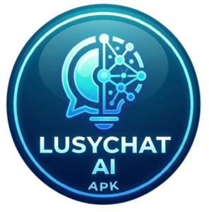 Create one png round logo on Lusychat AI Apk
